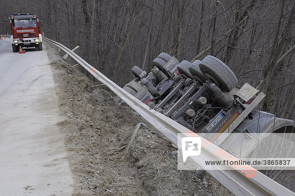 Lkw Unfall Insgesamt Bilder Seite Bei Bildagentur F Online