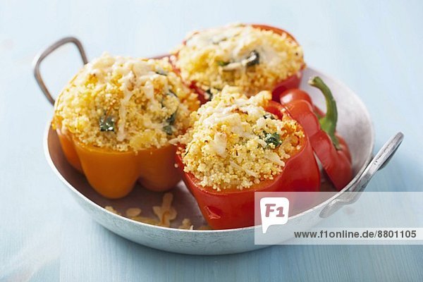 Gef Llte Paprika Mit Couscous