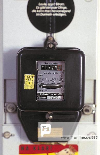 Nahaufnahme-Amperemeter