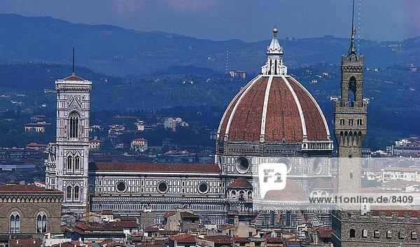 Kuppel des DOM  Florence  Florenz  Toskana  Italien