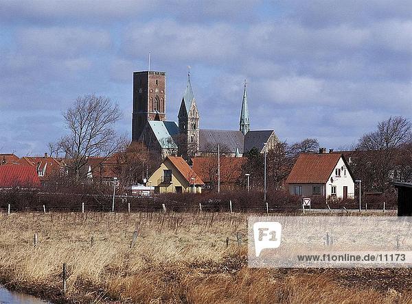 Kathedrale in der Stadt Ribe  Dänemark
