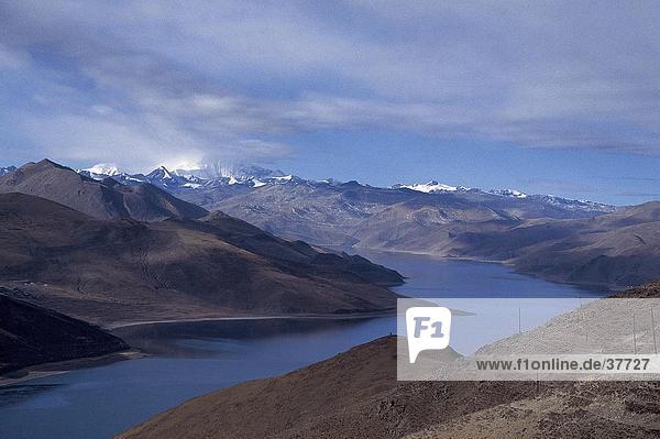See durch Gebirge  Tibet