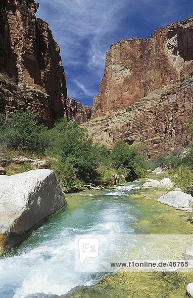 Fluss in Felsen  Colorado River  Grand Canyon  Arizona  USA