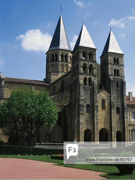 Fassade der Kirche  Sacre-Coeur Kirche  Paray-Le-Monial  Saone-Et-Loire  Burgund  Frankreich