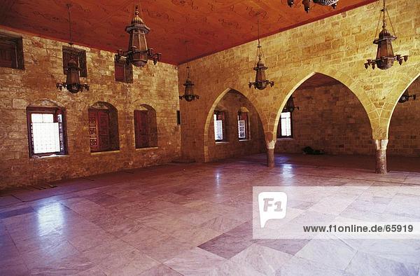 Innenraum der Moschee  Atlanta  Georgia  Beirut  Libanon