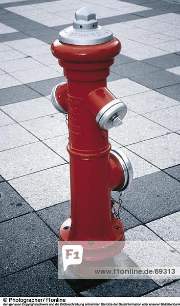 Nahaufnahme of Red Fire hydrant