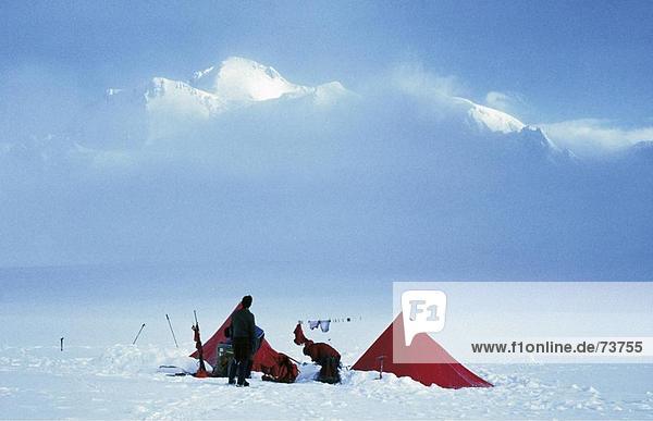 10545375  Abenteuer  Kanada  Nordamerika  Kathedrale Gletscher  Gletscher  Menschen  Mount Hubbard  Schnee  Saint Elias  Rang  Yukon