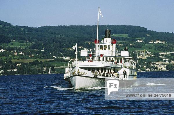 10639769  Horgen  paddle steamer  ship  steamboat  canton Zurich  Switzerland  Europe  Zurich lake  sea