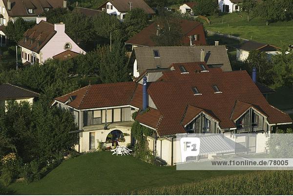 Europa Wohnhaus Gebäude Beschluss Schweiz Villa