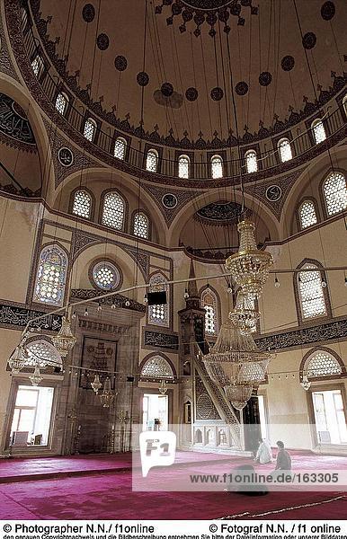 Innere der Selimiye Moschee  Edirne  Türkei