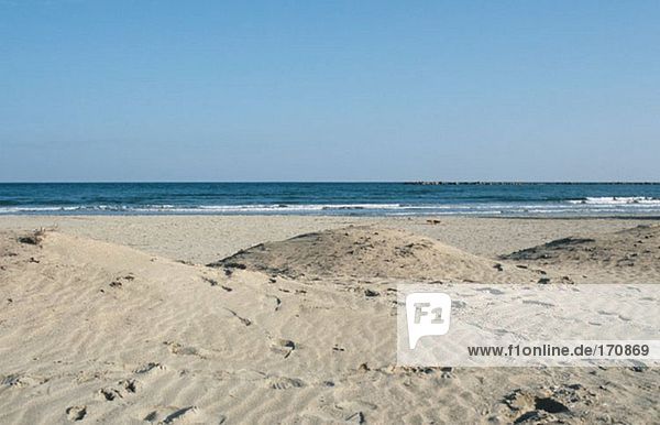 Leerer Strand