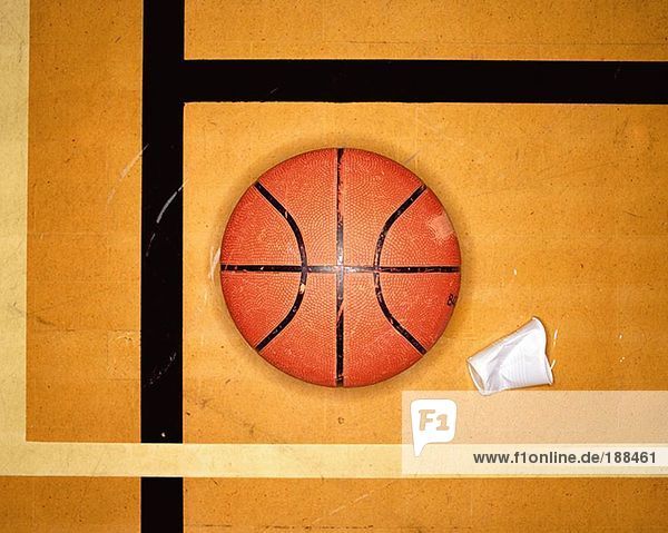 Basketball auf dem Platz