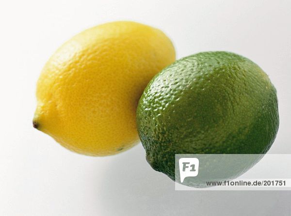 Limette und Zitrone