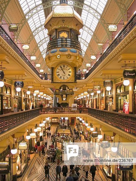 Innere der Shopping-Mall  Queen Victoria Building  Sydney  New South Wales  Australien