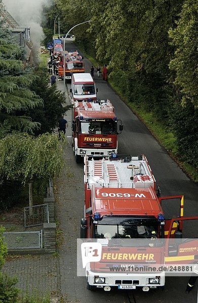 In der Zeile Feuerwehrfahrzeuge
