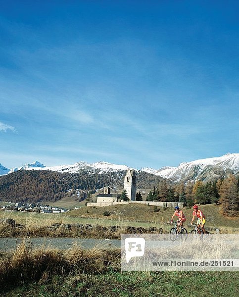 10240702  bicycle  bike  biking  mountains  alpine  Alps  Celerina  Switzerland  Europe  Engadine  autumn  canton Graubunden