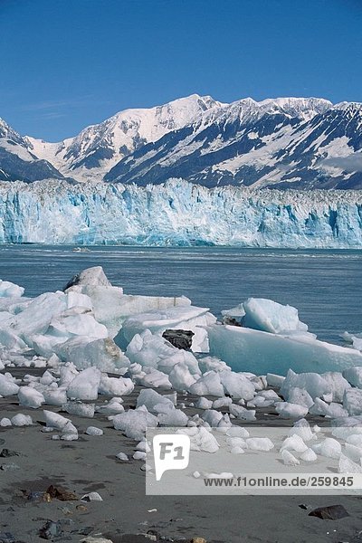 Reisen. Vereinigten Staaten von Amerika. Alaska. Hubbard-Gletscher.