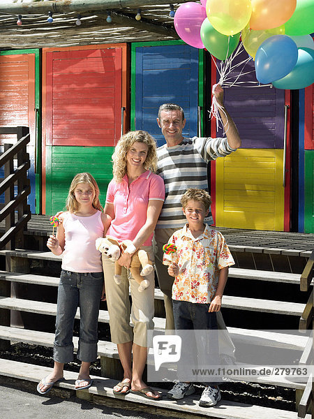 Family at the fair