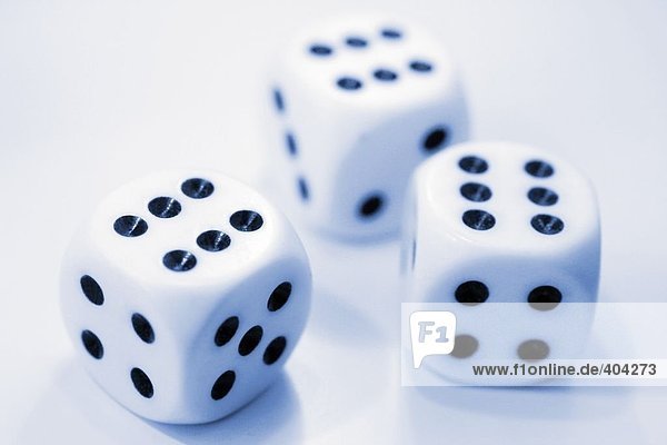 Nahaufnahme of dices