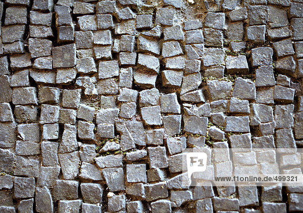 Stone mosaic  close-up  full frame