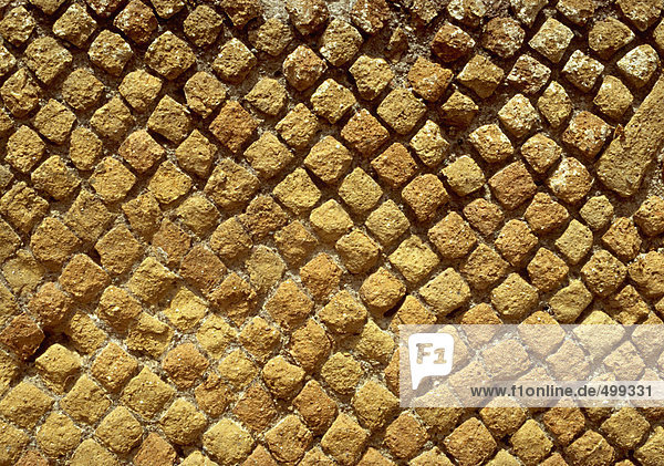 Stone mosaic  close-up  full frame