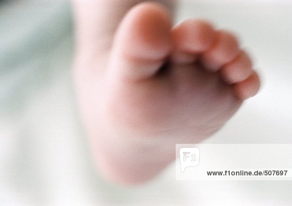 Baby's foot  close-up