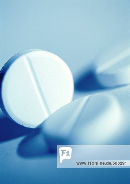 Medizinische Tabletten  Nahaufnahme
