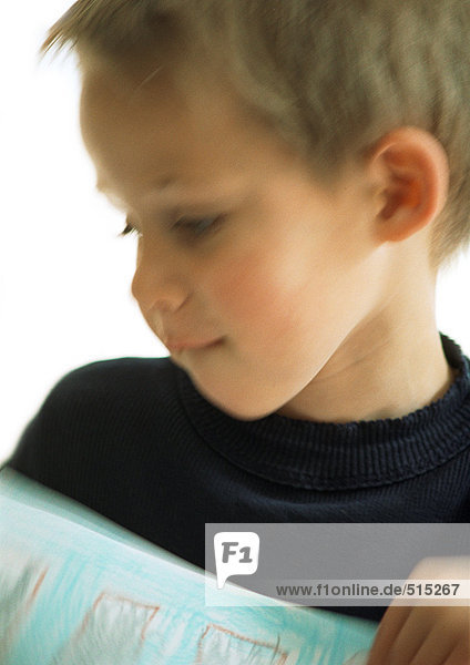Kindergesicht  Nahaufnahme  unscharf
