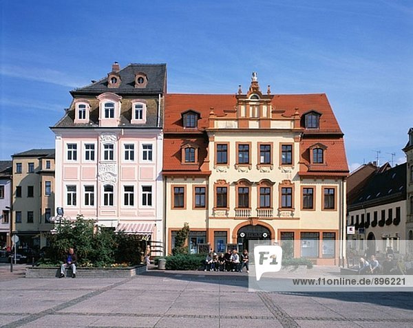 Gebäude Quadrat Quadrate quadratisch quadratisches quadratischer Deutschland