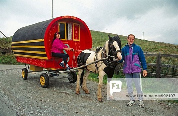 Mieten Sie ein Zigeunerwagen. Dingle Co. Kerry Irland