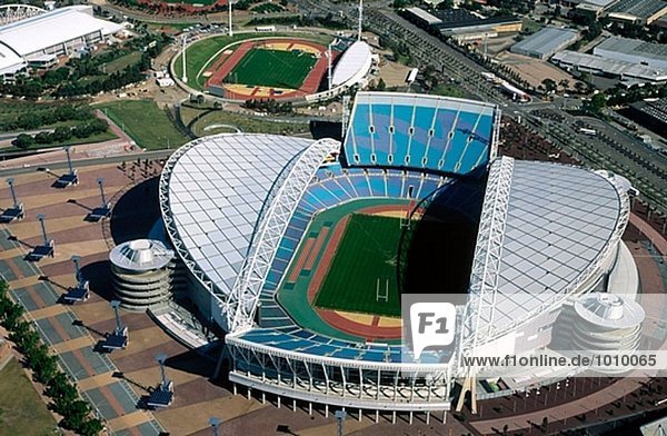 ANZ Stadium. Homebush Bay Olympiapark. Sydney. New South Wales. Australien.