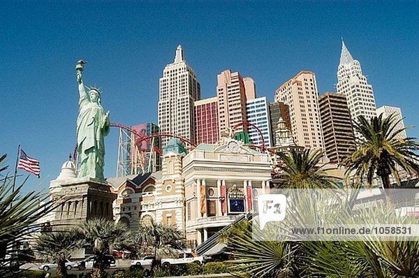 New York Hotel und Casino. Las Vegas. Nevada. USA