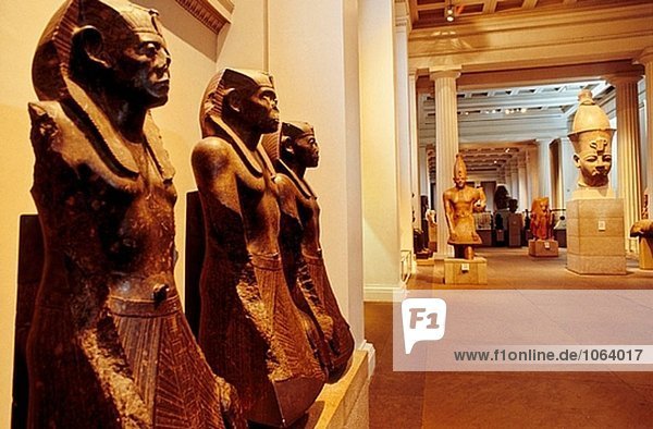 Ägypter Deparment Britisches Museum. London. England