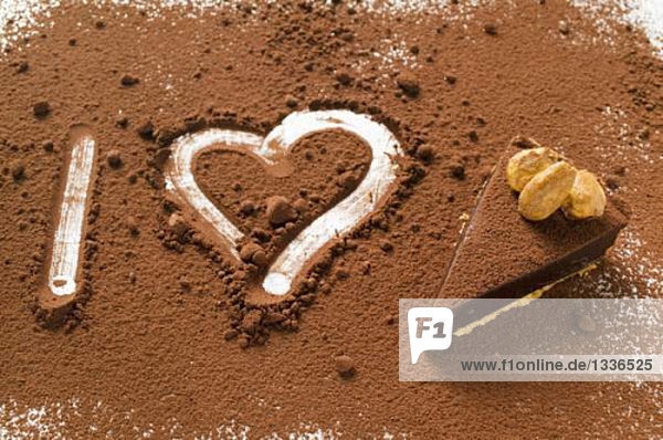 Ich liebe Schokoladentorte (Symbolbild)