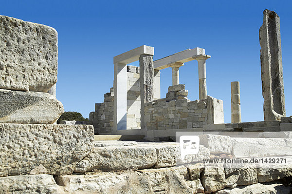 Greece  Naxos  Demeter temple