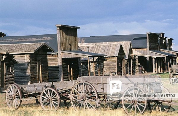 Vereinigte Staaten von Amerika USA folgen Stadt alt Wyoming