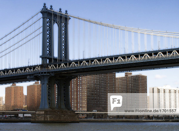 USA  New York  Manhattan Brücke