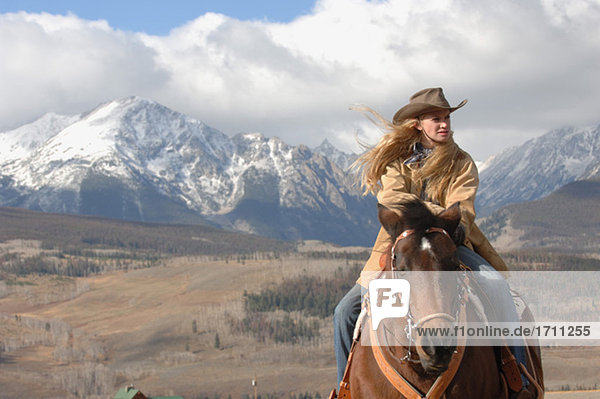 Cowgirl in the Countryside