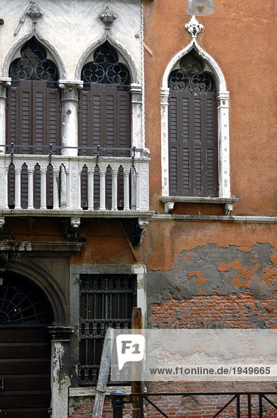Italien  Venedig  Gebäude außen