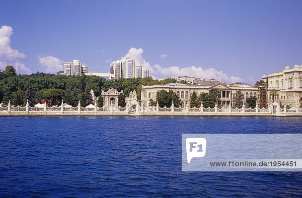 Turkey  Istanbul  view of Bosphorus