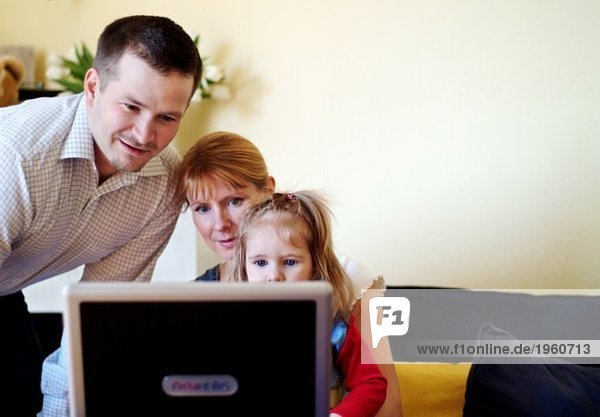 Familie und Computer
