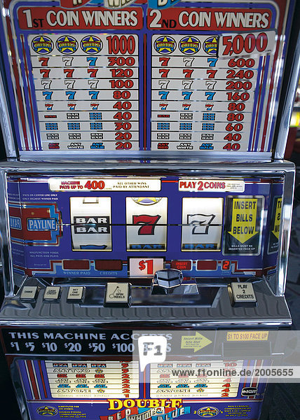 Las Vegas  Slot Machine  Nevada  USA