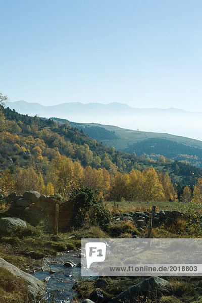 Berglandschaft mit Bach