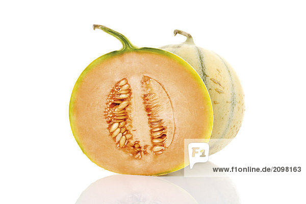 Cavaillon-Melonen  Nahaufnahme