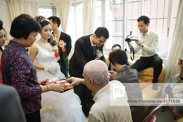 Chinese wedding tea ceremony