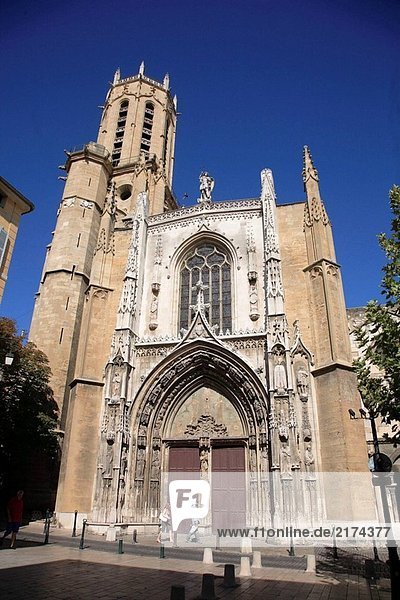 Cathédrale St Sauveur Kathedrale. Aix En Provence. Provence. Frankreich.