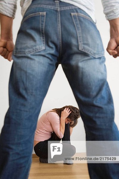 Gewalt gegen Frauen.