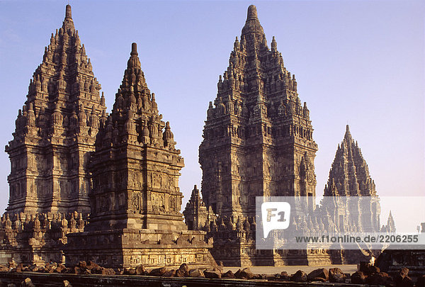 Der Prambanan Tempel. Java  Indonesien