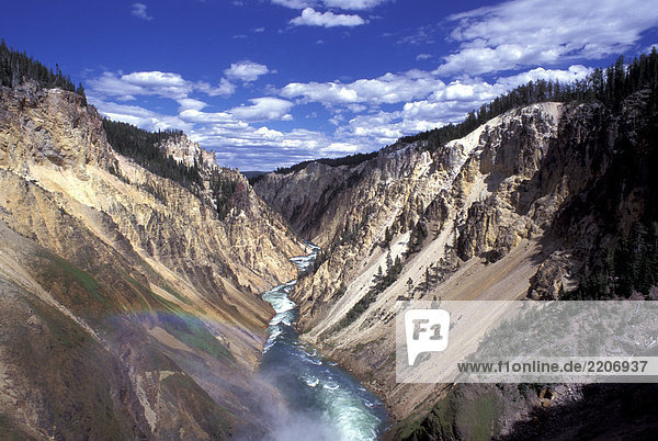 USA Wyoming Yellowstone National Park. Grand Canyon von Yellowstone