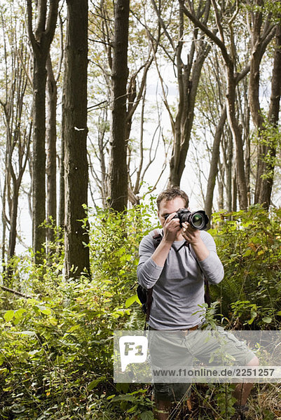Mann nehmen photographie